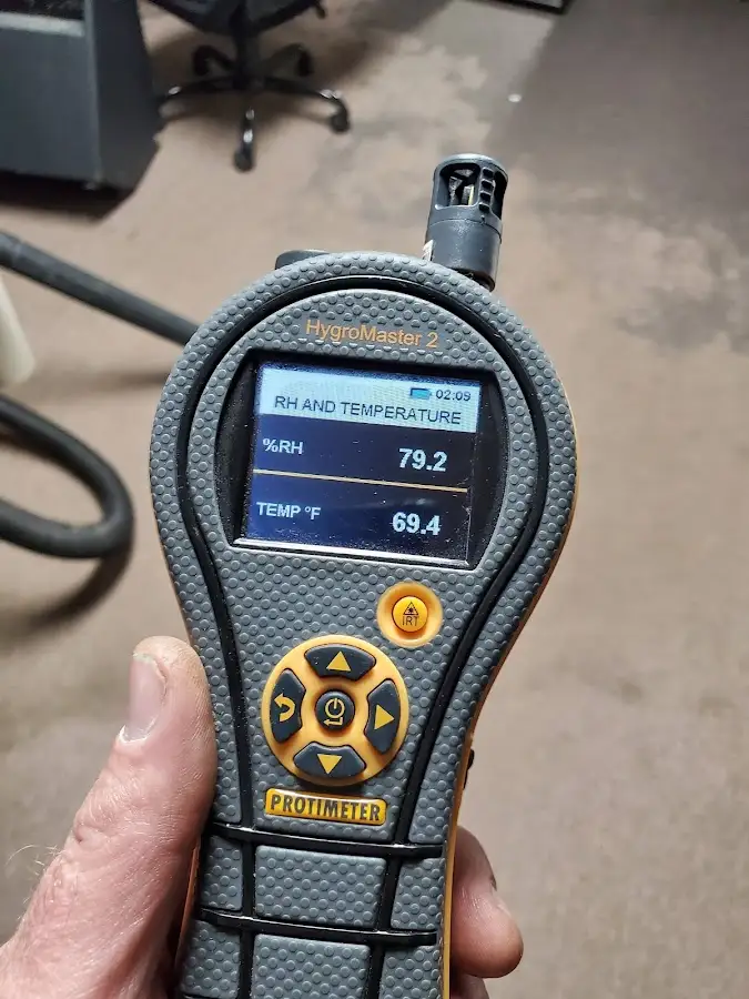 Moisture meter humidity assessment for Mold Remediation & Removal in Port St. Lucie